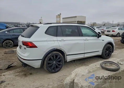 2021 Volkswagen Tiguan Se z USA, uszkodzony, nr VIN 3VV2B7AXXMM030327